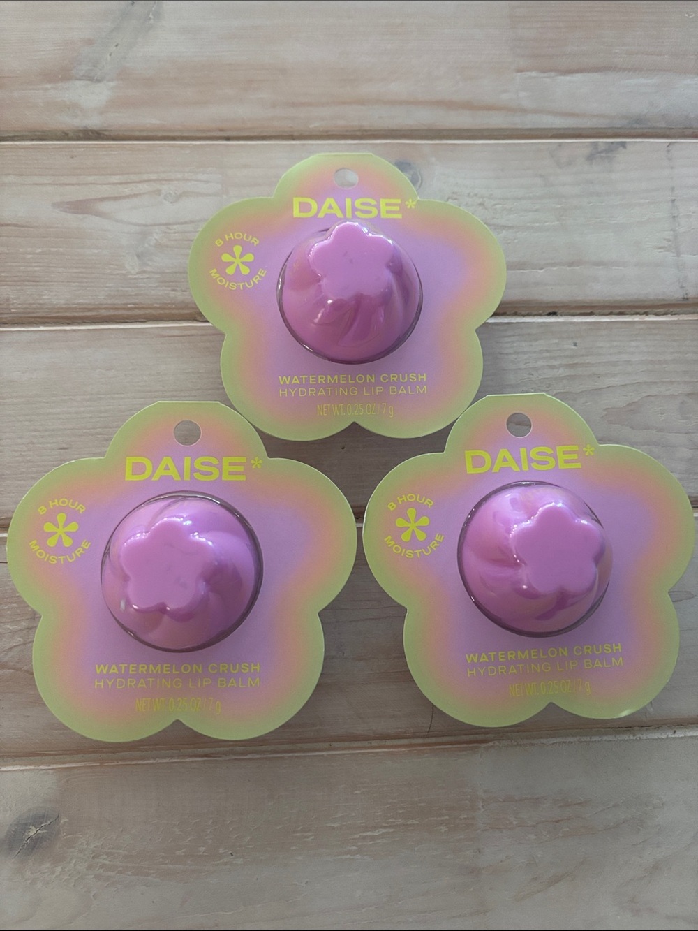 Watermelon Crush Hydrating Lip Balm - set of 3 (728)